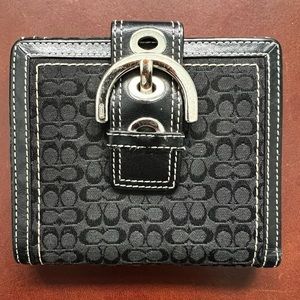 Authentic Coach bi-fold wallet